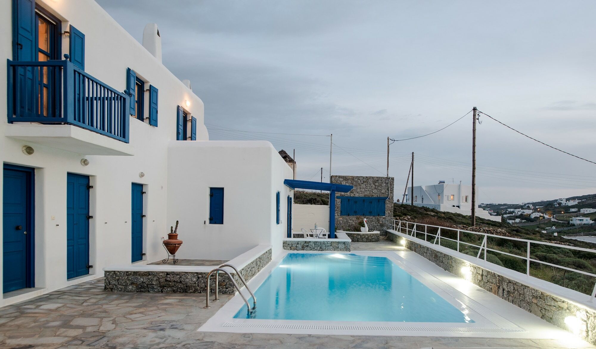 Mykonos Pro-Care Suites Ano Mera Eksteriør billede