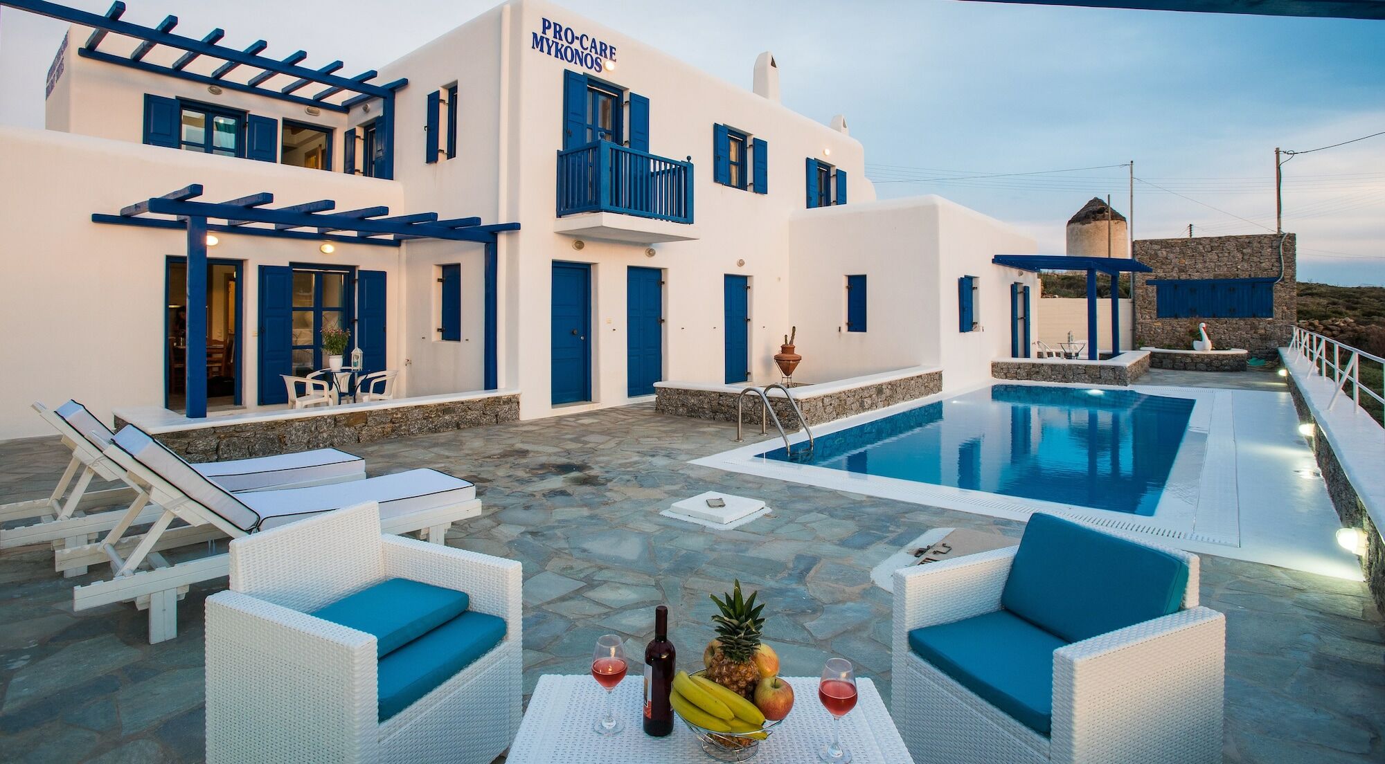 Mykonos Pro-Care Suites Ano Mera Eksteriør billede